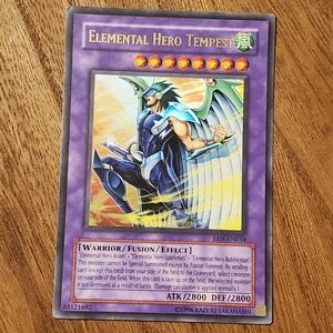 Yu-Gi-Oh Elemental Hero Tempest Trading Card
